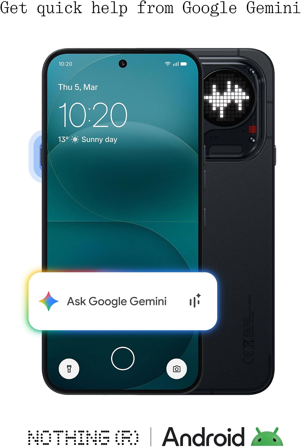 Nothing Phone (4a) Pro, Unlocked Android 16 Smartphone, Triple-Lens Camera, 6.83" 144Hz AMOLED Display, 5080 mAh Battery, Dual-SIM, 12+256 GB - 1 Pack, Black - Image 7