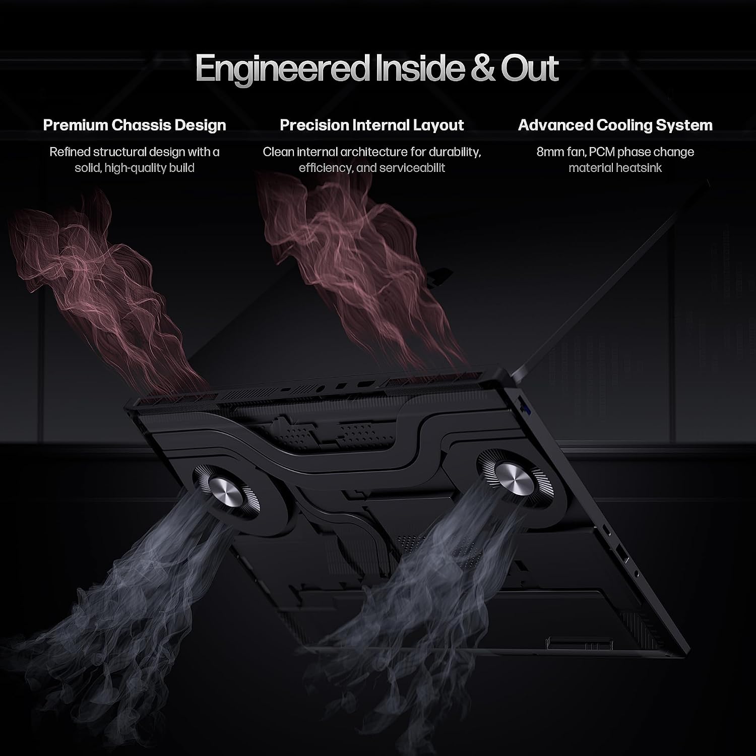 Aurora 16X Gaming Laptop, i7-14650HX, RTX 5060, 16'' 2.5K 180Hz - Image 4