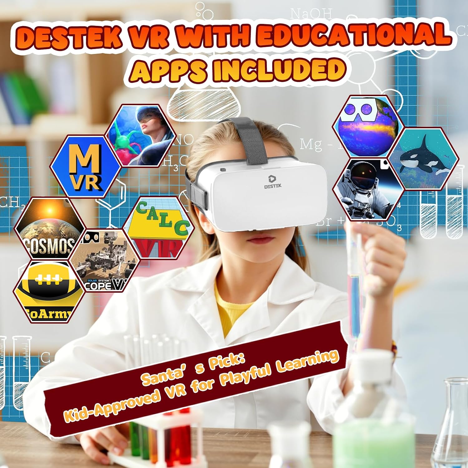 DESTEK V5 VR Headset with 50000+ VR Movies – Fits All Smartphone Sizes - Image 6